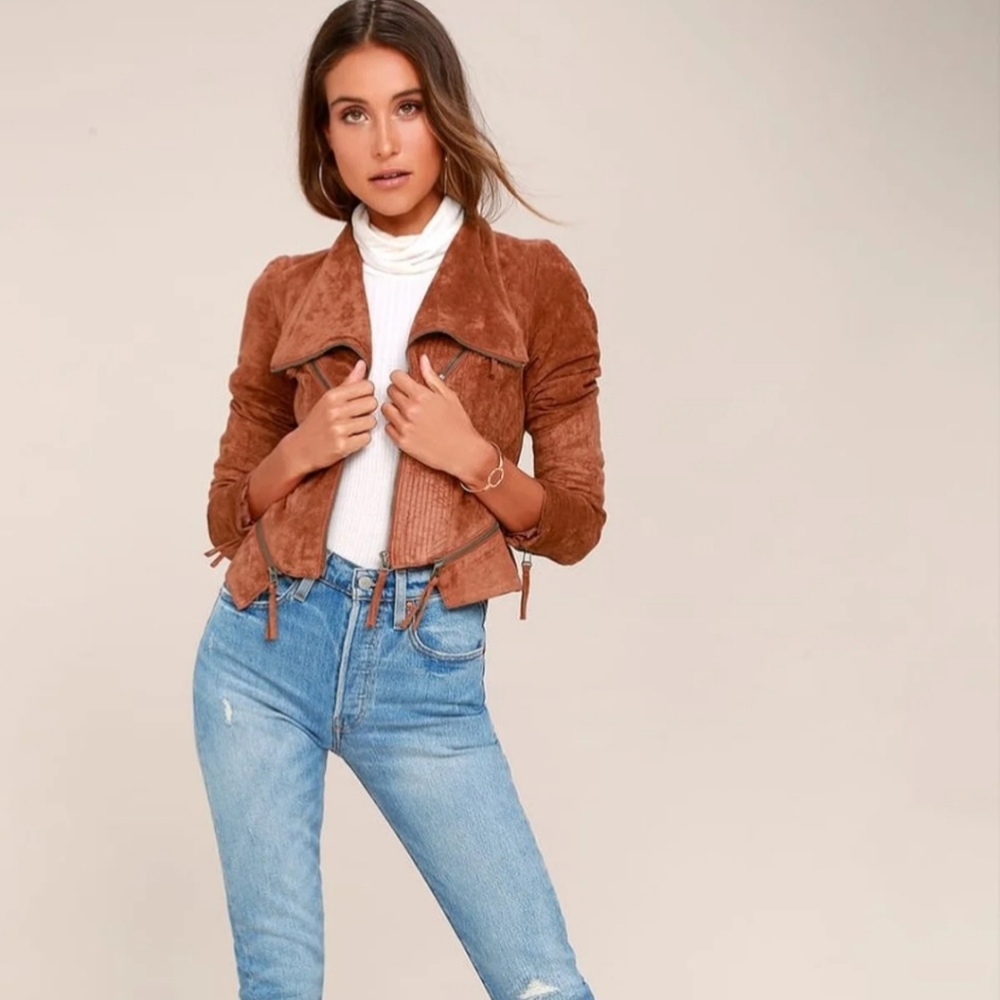 NWT Lulu's Ready For Anything Moto jacket XS